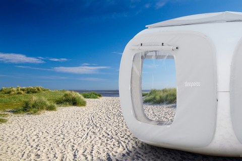 Sleepero am Strand Schillig